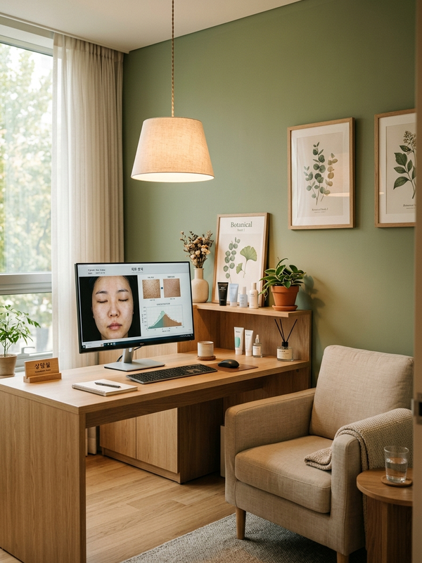 해윰피부과의원 상담실